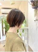 青森 八戸 王道前下がり丸みくびれショート20代30代40代50代