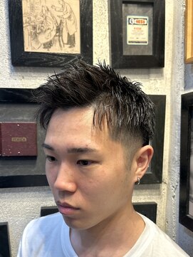 ヒロギンザ 大阪本店(HIRO GINZA) ベリーショートツーブロック