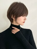 アンド ストーリーズ(&STORIES)&nbsp;前髪あり耳掛け丸みくびれ大人ボブ/20代/30代/40代/白髪染め