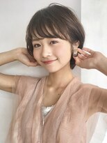 アイドットプラスサッポロ 札幌(i.+SAPPORO) 流し前髪小顔つや髪顔まわり簡単スタイリングショートボブヘア