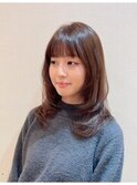 モカアッシュカラーレイヤーロング/横浜/横浜西口