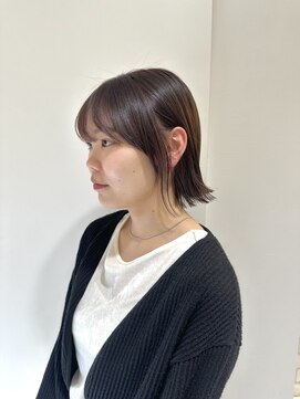 プリーク(preak) 切りっぱなしボブスタイル