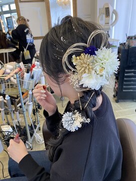 コワファースト 大分(COIFF1RST) 卒業式/前撮り/編みおろしスタイル