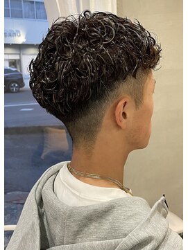 プレジール(PLAISIR) スペインカールパーマ×激細ハイライトカラー