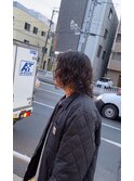 ロン毛パーマ