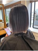 グレージュバレイヤージュメルティカラー/似合わせカット/表参道