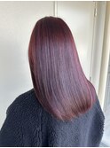 チェリーレッド【ブリーチなしカラー/韓国/ワインレッド】