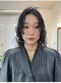 パーマ くるくるパーマ ニュアンスパーマ