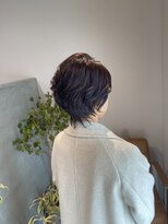 シスイ(sisui)&nbsp;ショートレイヤー/艶ブラウンカラー