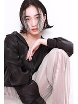 オーバーヘアー 大久保店(over hair)&nbsp;【over hair】センターパート×外はねボブ