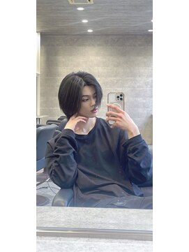 シン(syn) メンズボブ風ウルフ