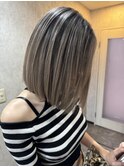 【LUXEN】グレージュバレイヤージュ