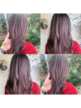 グラムアッシュ(GLAM ASH) ピンクラベンダーグラデーション