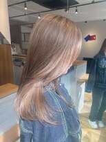 アカラ(acala)&nbsp;ハイトーンベージュロング【イルミナカラー/縮毛矯正/髪質改善】