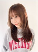 美髪顔周りレイヤーロング_ba541884