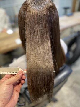 ルク 立川南口店(Luk) フルカラー+髪質改善トリートメント