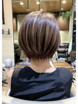 バンプ ギンザ(BUMP GINZA) 30代40代50代絶壁解消前髪あり小顔前下がりショートボブ