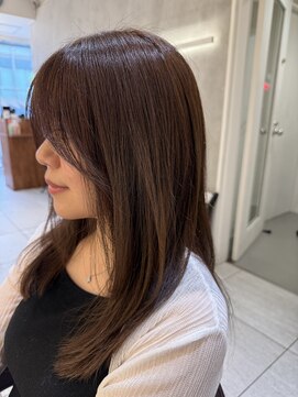 インプレッション(impression produced by LA’BO) 【札幌/impression佐藤】柔らかいシフォンブラウン