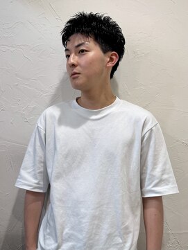 アイヴィー 池袋(IVY) 池袋アップバングスパイキーショート◎[池袋メンズ美容室］