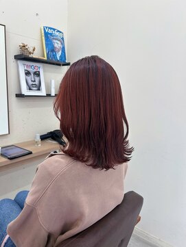 クルール(couleur) ダブルカラーレッド