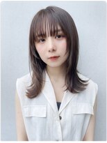 ブロッサム 東久留米店(Blossom)&nbsp;◎小顔ミディアムレイヤー×韓国風くびれヘア