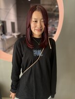 イル(il)&nbsp;ブリーチなしピンクカラー