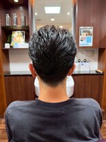 ケースタイル ヘアスタジオ 神保町店(K STYLE HAIR STUDIO)&nbsp;フェザーパーマ/メンズパーマ/束感/ツーブロック/理容室
