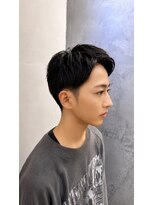 37.0°C-レスト(37.0°C-rest) 韓国風センターパートショート
