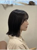 ダークパープル/ナチュラルショート/ミルクブラウン/夏/四街道