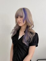 レアル 天王寺 阿倍野(REAL)&nbsp;【Real阿部野Ryuka】ラベンダー×ミルクティー/デザインカラー