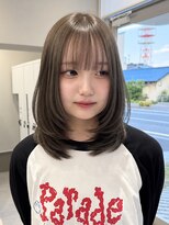 ルトワフクロマチ(Lutowa Fukuromachi)&nbsp;ダークパープル/ナチュラルショート/ミルクブラウン/夏/袋町