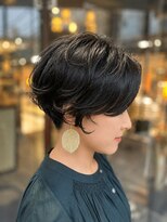 コムズ 藤沢(COM'S)&nbsp;大人の丸みショート×ニュアンスパーマ