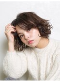 ショートボブパーマ