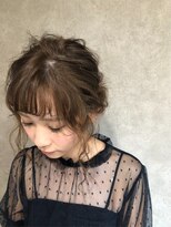 バース プレイス(BIRTH PLACE)&nbsp;シースルーバングのローシニヨン☆