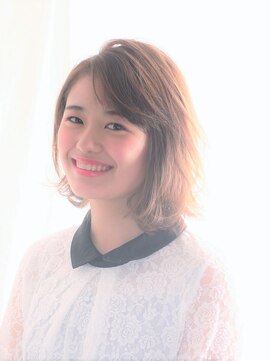 ソロヘアーメイクヘッドスパ(SOLO hair make headspa) フリンジバングボブ