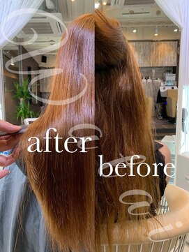 ワタイ(Watai) 【酸熱トリートメント】サミートリートメント/Before&After