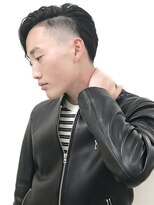 ヨシザワインク ハコザキ 水天宮前 日本橋人形町(YOSHIZAWA Inc.HAKOZAKI) 20代30代色気カジュアルモテ髪フェードかきあげショート