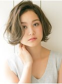 クール可愛いショートボブ　前髪なし　イメチェン｜30代40代50代