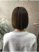 前下がりボブ