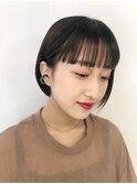 【SiSTA】耳掛け×似合わせカットボブ