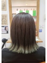 ヘアスタジオ ロメオ(hair studio Romeo)&nbsp;切りっぱなしボブ☆裾カラー