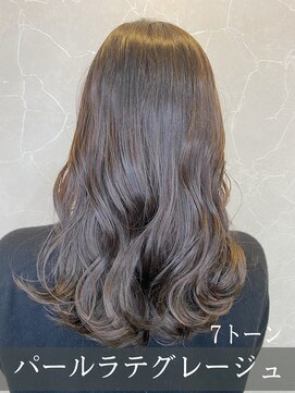 ジーナ 北千住(Zina) エアリーミディダークアッシュくすみカラー【Zina北千住】