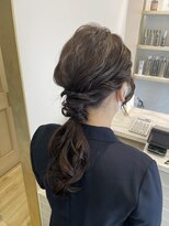 エレノア 梅田店(Eleanor)&nbsp;ローポニーアレンジ