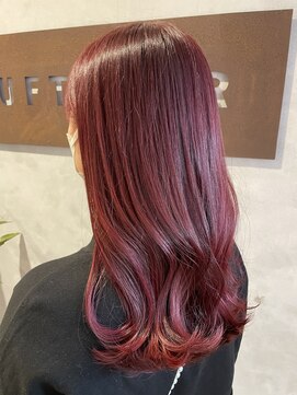 ルフトヘア 南千住 ローズピンク