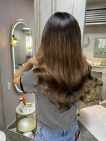 ガルボヘアー 名古屋栄店(garbo hair)&nbsp;#名古屋#栄#プルエクステ#グラデーションカラー#ハイトーン