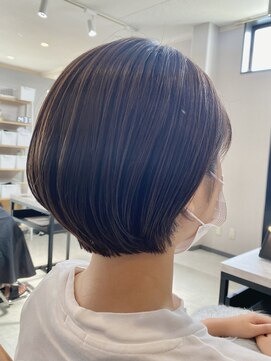 グラム 安城桜井店(gram) 丸みショート_耳掛けショート_ぱつっとショート101