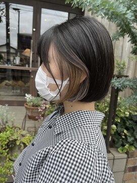 オネスト 北習志野店(onest) インナーカラー×ミニボブ☆