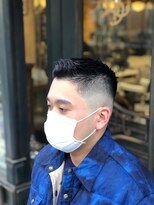 ルドローブラントオオサカ(LUDLOW BLUNT Osaka)&nbsp;【LUDLOW BLUNT】スキンフェード アップバング ベリーショート