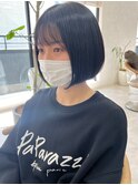 20代～30代大人ナチュラルミニボブ似合わせカット［仙台］