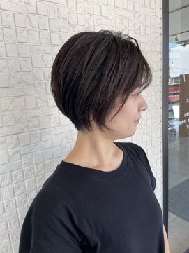 テラスヘア 新潟駅南(TERRACE hair) テラス式髪質改善縮毛矯正ショートスタイル